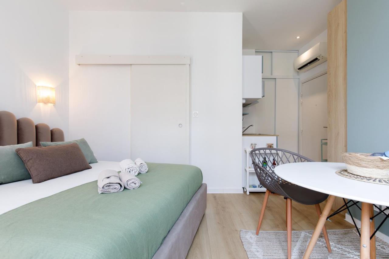 Comfortable Studio W Balcony Cannes Center Tgv Экстерьер фото